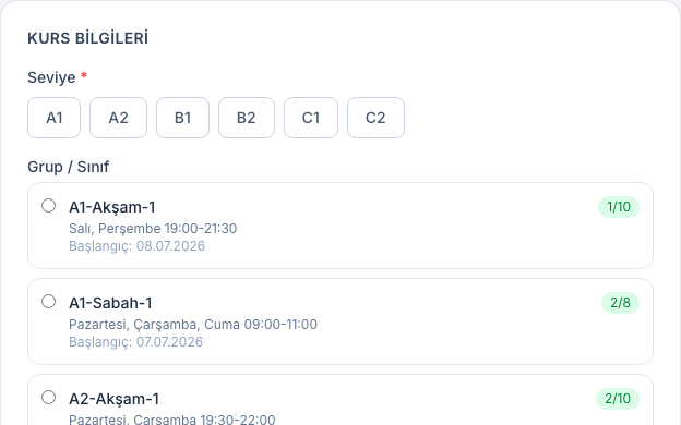 Kayıt, Tek Ekranda Biter